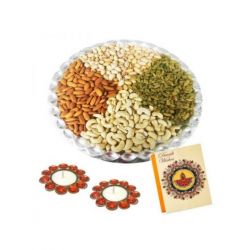 Bikanervala round Dry fruit Platter-Diwali special