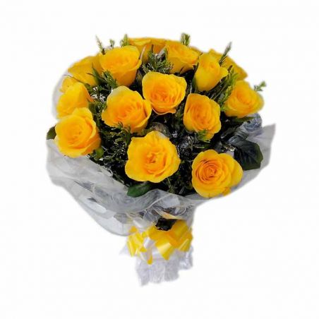 Prosperous Yellow Roses