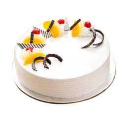 Pineapple Eggless Cake (Kookie Jar)