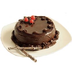 Chocolate Truffle Cake - 2 Pound (Kookie Jar)