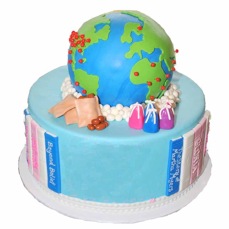 World Globe Cake - 2 kg | OrderYourChoice