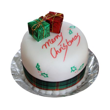 Christmas Presents Fondant cake