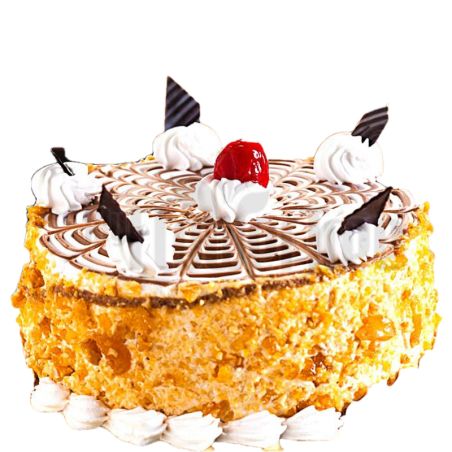 Butter Scotch Eggless Cake (Universal Bakery)