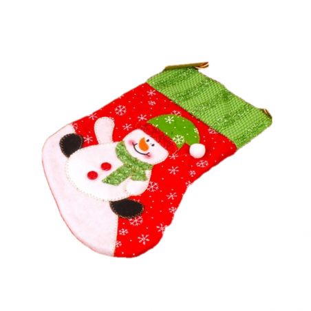 Sweet Snowman Printed Stocking