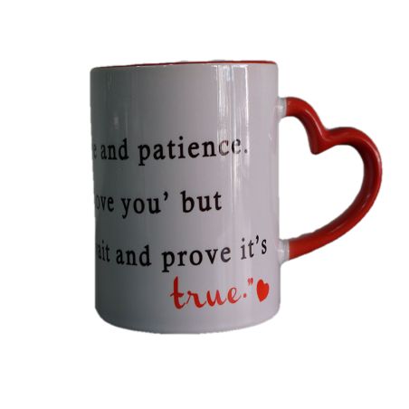 Heart Handle Mug