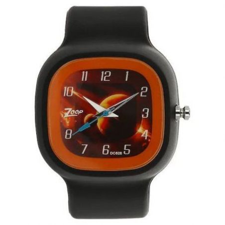 Space age brown dial plastic strap