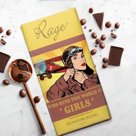 Rage WHO RUNS THE WORLD!!! 'GIRLS'- Dark Chocolate