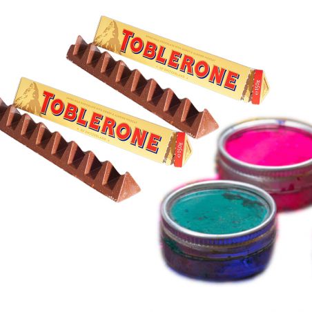 2pcs Toblerone n Gulal