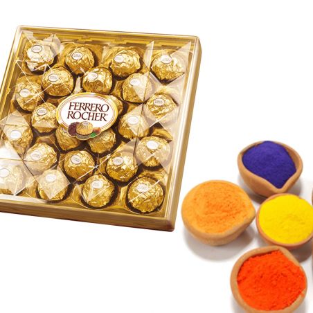 Colors of Ferrero Rocher