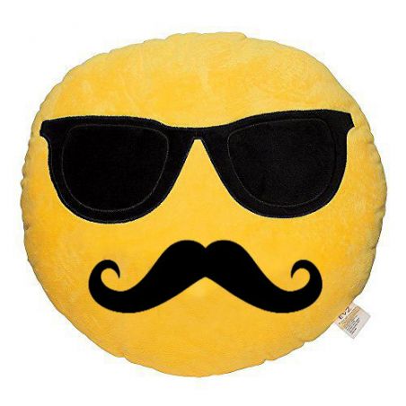 Chunmun Emotion Cushion Soft Pillow - 30 cm  (Yellow)