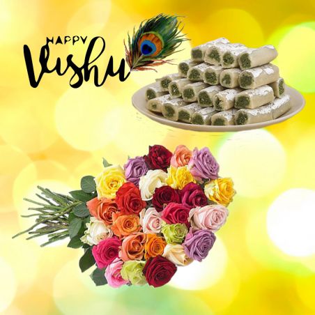 Vishu New Year Pista Roll