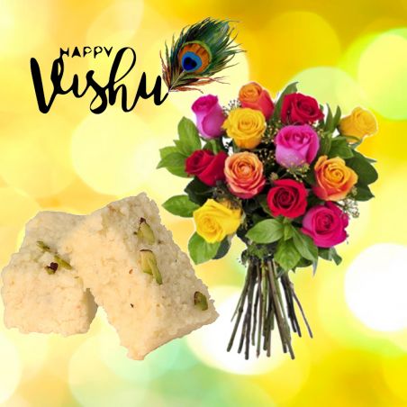 Vishu New Year MilkBurfi