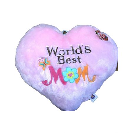 Personalize Heart Shape Pillow for Mom