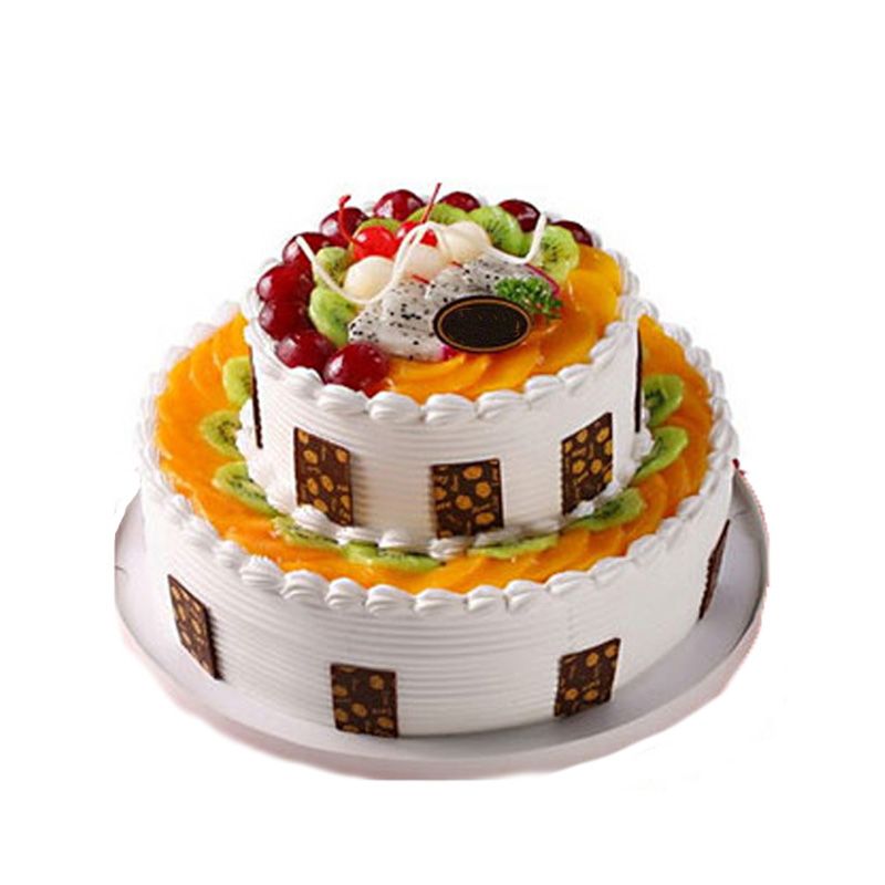 2 Tier Fruit Cake - 3 kg