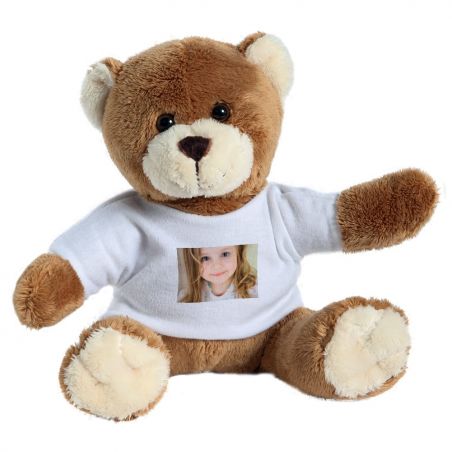 Teddy with personalised T-shirt