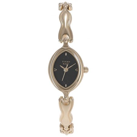 Raga Black Dial Ladies Watch