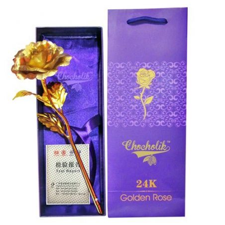 Golden Rose for Girl Friend