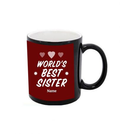 Personalised Magic Mug for Sister