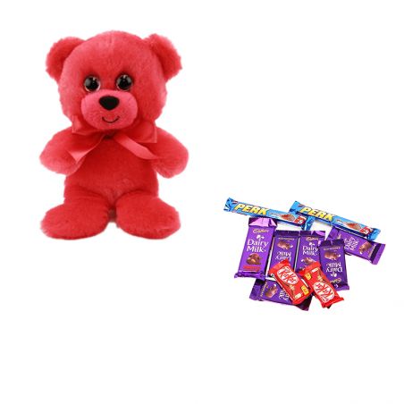 Teddy and chocolates