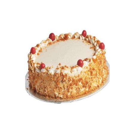 Butter Scotch Eggless Cake  - 2 Pound (Doon Bakers)