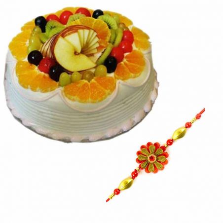 Mixed Fruit Cake n Rakhi