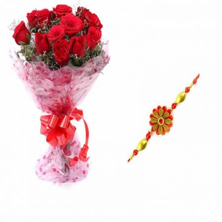 Red Rose n Rakhi