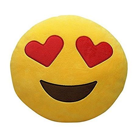 Chunmun Emotion Cushion Soft Pillow - 30 cm  (Yellow)