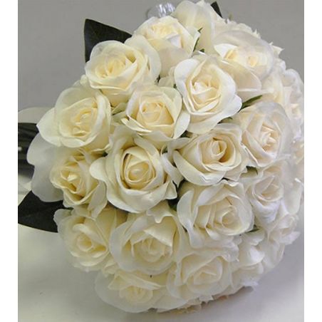 Perfect White Roses Bouquet For Love