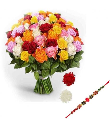 Colors of Roses n Rakhi