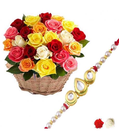 30 Mix Flower  and  Rakhi