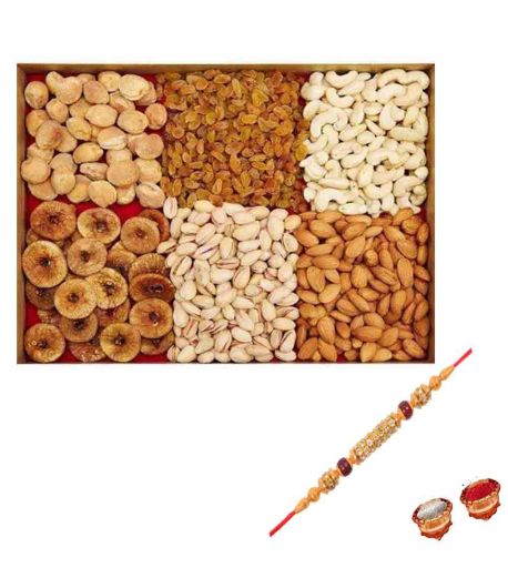 Delicious Dry Fruits Rakhi