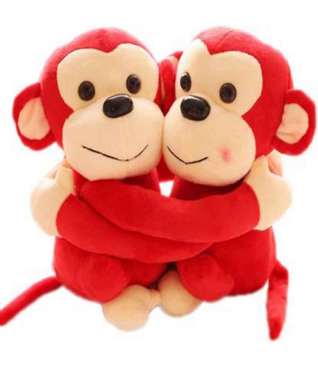 Monkey Couple Soft Toys
