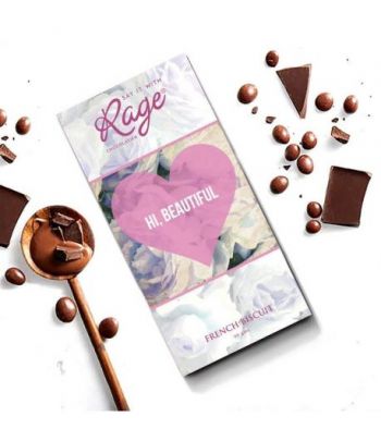 Rage Chocolatier, Hi Beautiful, French Biscuit - 90 Grams