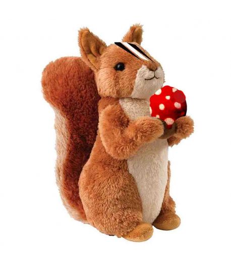 Mutlicolour Fur Squirrel Soft Toys