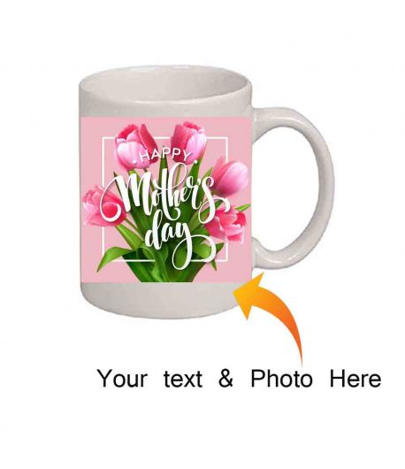 White Photo Mug for Mom