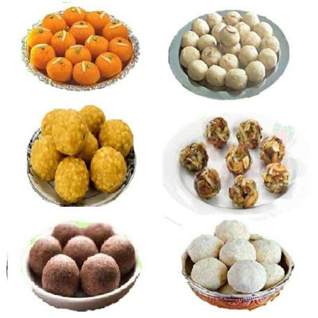 6 Types of Ladoo