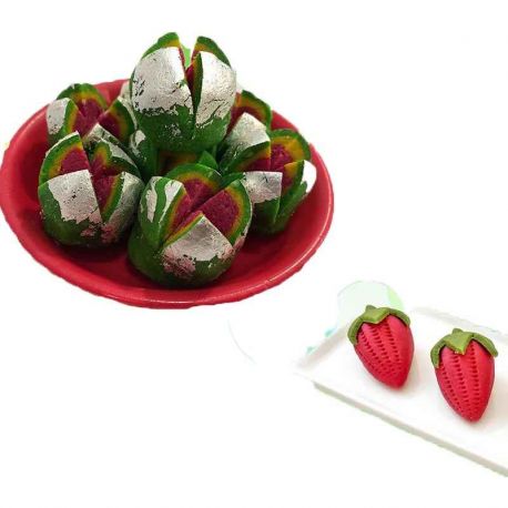 Kaju Flower and kaju Strawberry