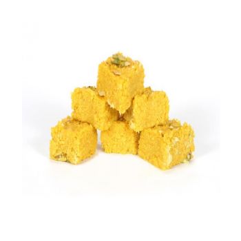 Mango Malai Burfi - 500gm (Kaka Halwai)