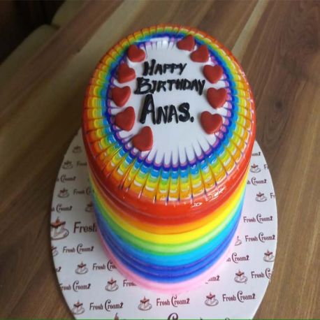 Rainbow Cake