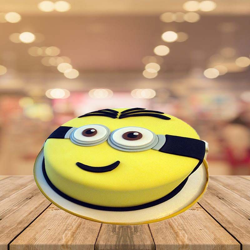 Minions Photo Cake - 2Kg