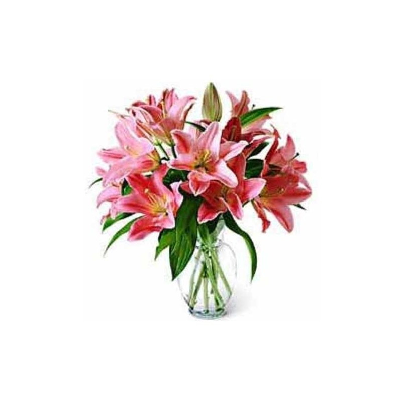 8 Lilies Vase