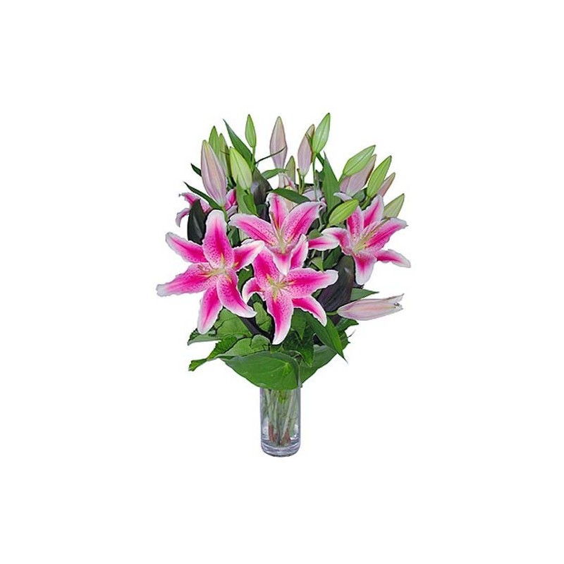 5 Lilies Vase