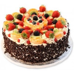 Mixed Fruit Gateaux - 1kg 