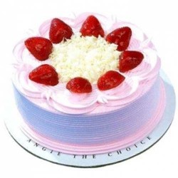 Strawberry Cake 1 kg (Aryaas Bakery)