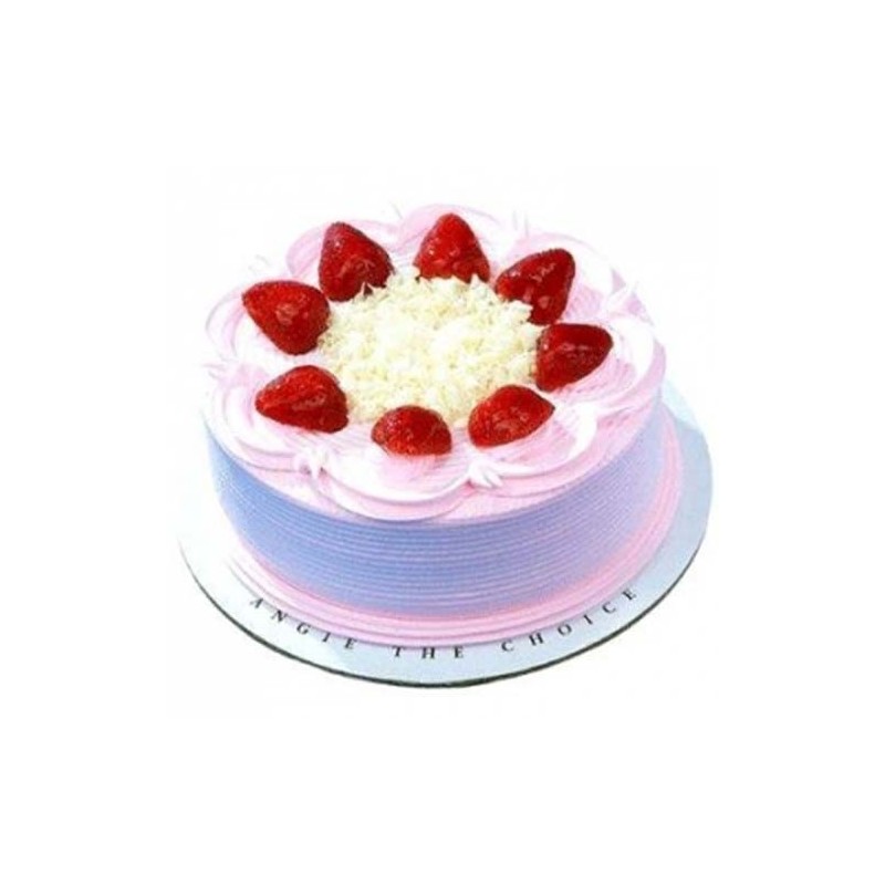 Strawberry Cake 1 kg (Aryaas Bakery)
