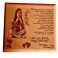 Wooden Plaque 4 Size: 12”x8”