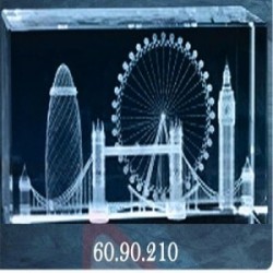 3D Crystal Image Size: 60*90*210