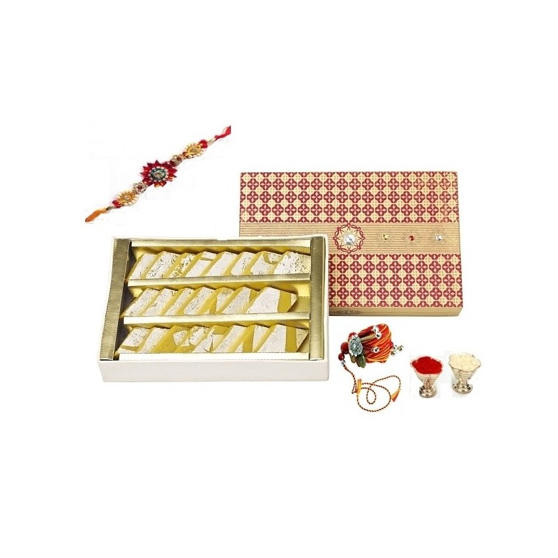 Kesari Kaju Katli Mithai Box 