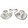 Silver Plated Candle Stand Set