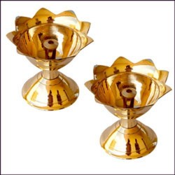 Golden Diya set